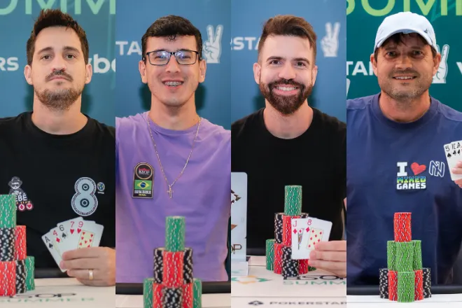 Djalma Melotto, Daniel Noronha, Ricardo Veloso e Leandro Ruy