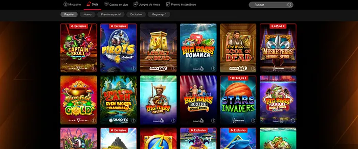 Tragaperras con dinero real en PokerStars Casino