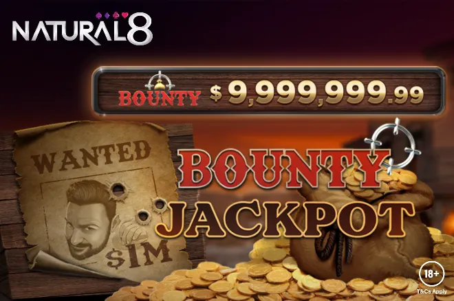 Natural8 Bounty Jackpot
