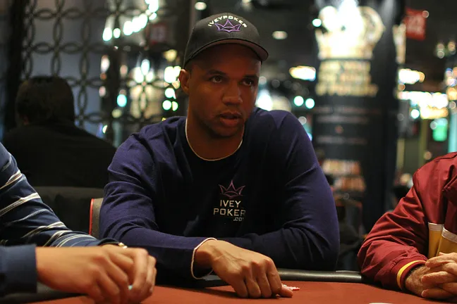 Phil Ivey on Day 1c.