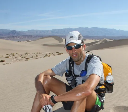 Brian Townsend “run good” au Sahara