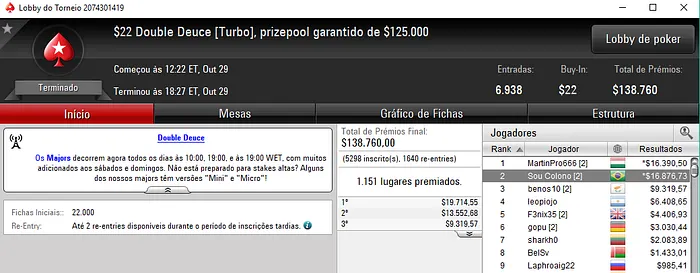 allinefm87, zola160 e Sou Colono Detonam o PokerStars 103