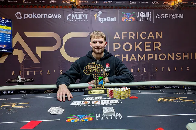 Aidan Jacobs wins the 2026 APC Tanzania Main Event