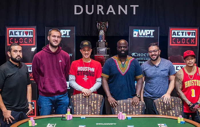 The WPT Choctaw Final Table