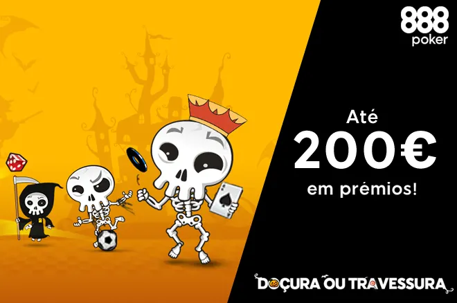Promoção de Halloween da 888poker.pt