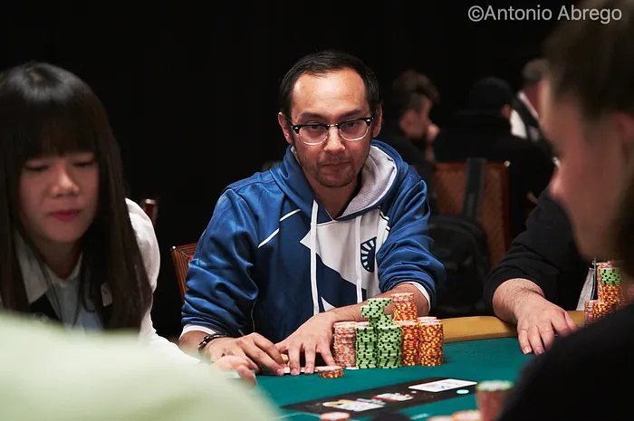 Sam Cosby running deep in the Millionaire Maker.