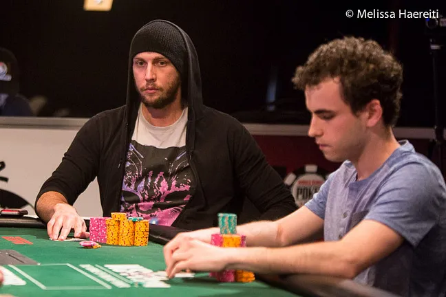 Brandon Shack-Harris at a recent final table - Can he make his fourth of the Series?