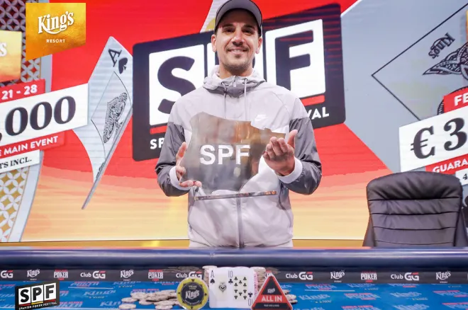 Gonçalo Peres vence maior Main Event da história do Spanish Poker Festival (SPF)