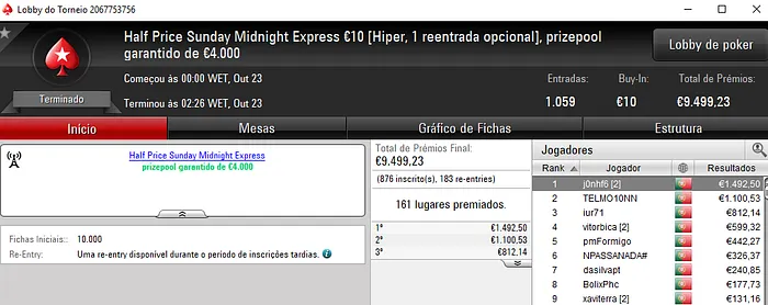 Half Price Sunday com Casa Cheia 104