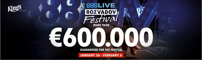 888live Rozvadov: Nadi Yusuf Leads 49 Players from Final Flight of Opening Event 101