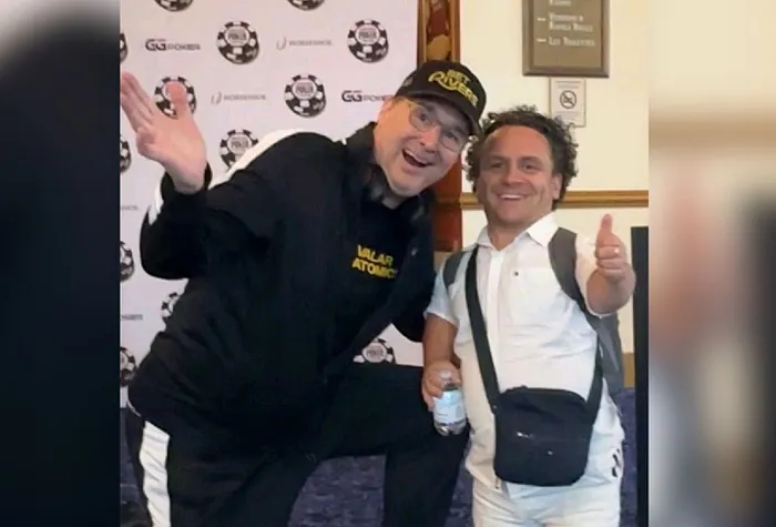 Phil Hellmuth and Robert van Twillert