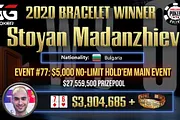 Stoyan Madanzhiev Wins the 2020 GGPoker WSOP Online Main Event ($3,904,686)