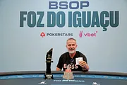 Fabio Sanchez é campeão do Main Event em show no BSOP Foz do Iguaçu