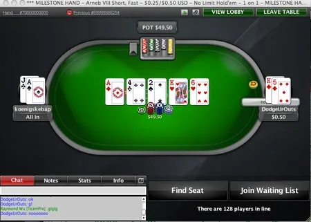 PokerStars entrega la mano 70 mil millones 102