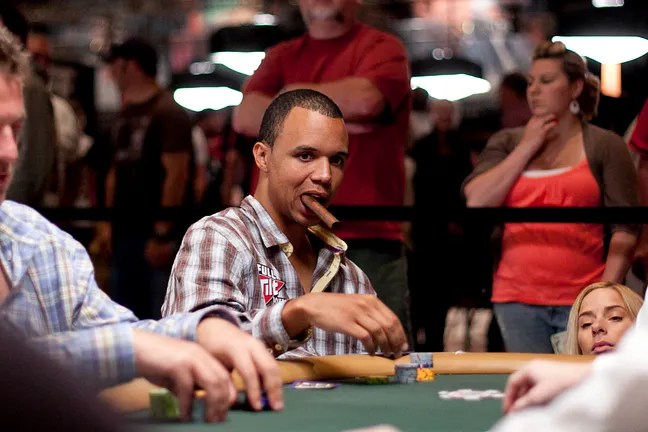 Another day in the office for the great Phil Ivey