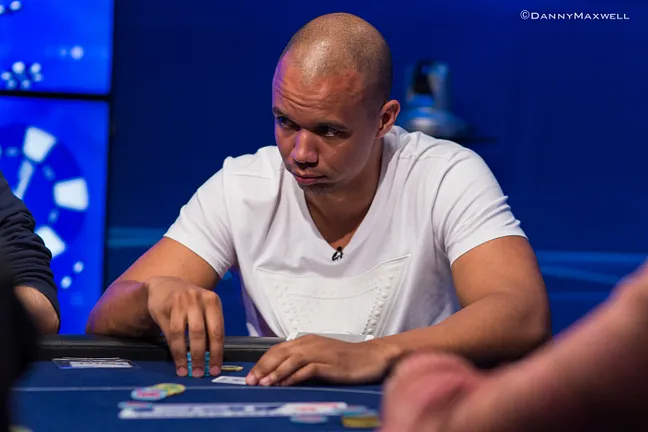 Phil Ivey earlier this week in the Super High Roller