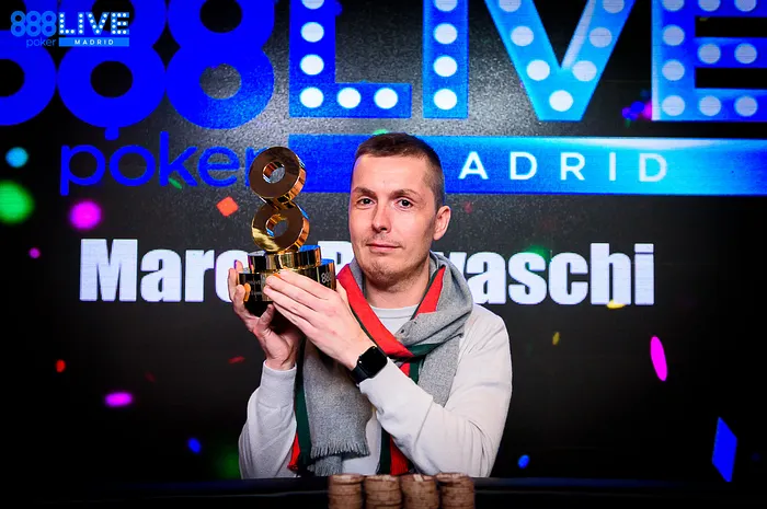 Marco Biavaschi campeão do 888poker LIVE Madrid Main Event