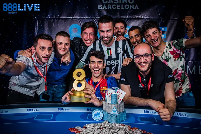 Luigi Shehadeh Wins 888Live Barcelona