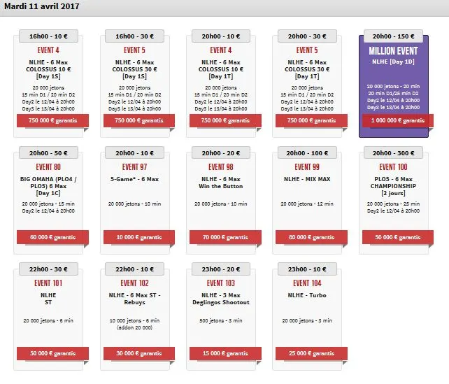 Winamax Series XVIII : Encore presque 4 millions à se partager 102