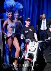 Lindgren and his new Harley
