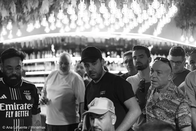 Emilio Navarro, bubble-boy.