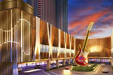 An artist's rendering of the Hard Rock Atlantic City