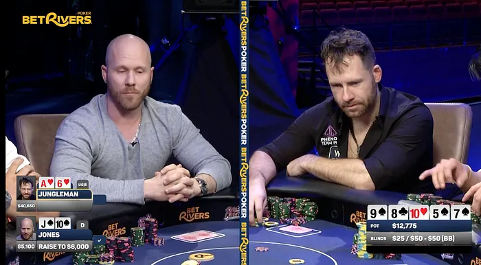 Dan "Jungleman" Cates Goes On Hellmuth's Home Game Rampage 105