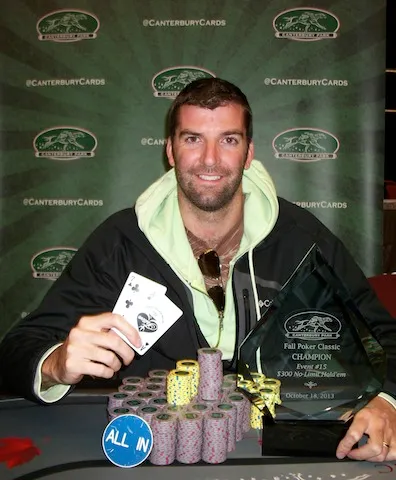 Adam Dahlin Wins Canterbury Park's Fall Poker Classic Main Event for ,035 116
