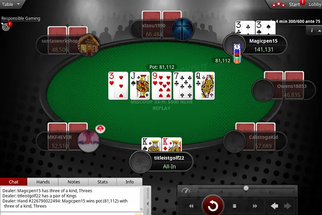 Magicpen15 strikes gold on the flop