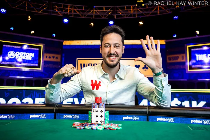 Adrian Mateos bracelete #5 nas WSOP