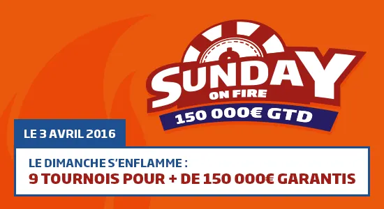PMU Poker : Augmentation des garanties le dimanche 3 avril 0001