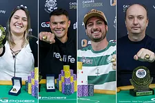 Samara Alexandre, Gustavo Mastelotto, Marcelo Giodarno e Marcelo Valadares