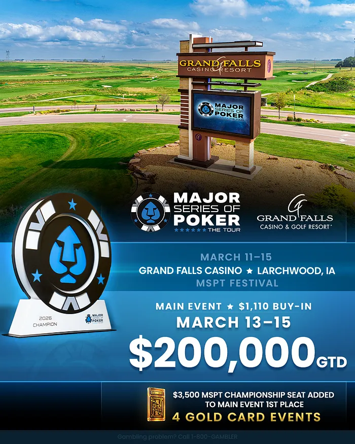 Major Poker Tournament in Milwaukee to Offer ,000,000 GTD; 11 Gold Card Events on Schedule 101