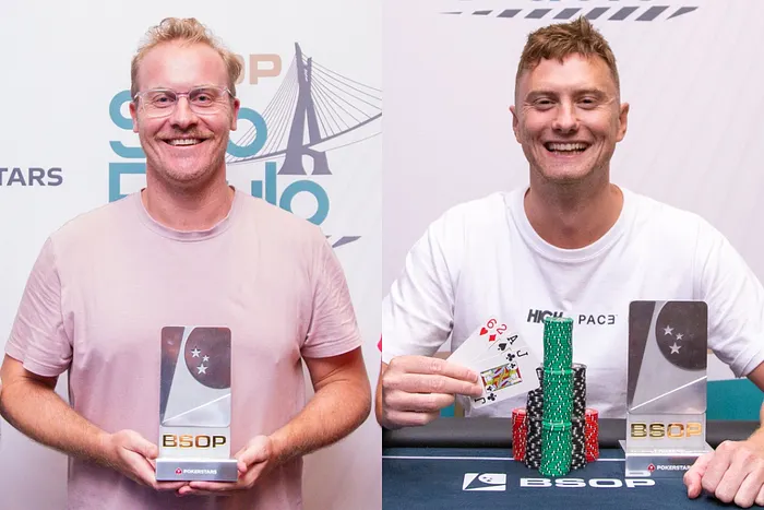 Luke Zinger e Alen Bakovic BSOP São Paulo