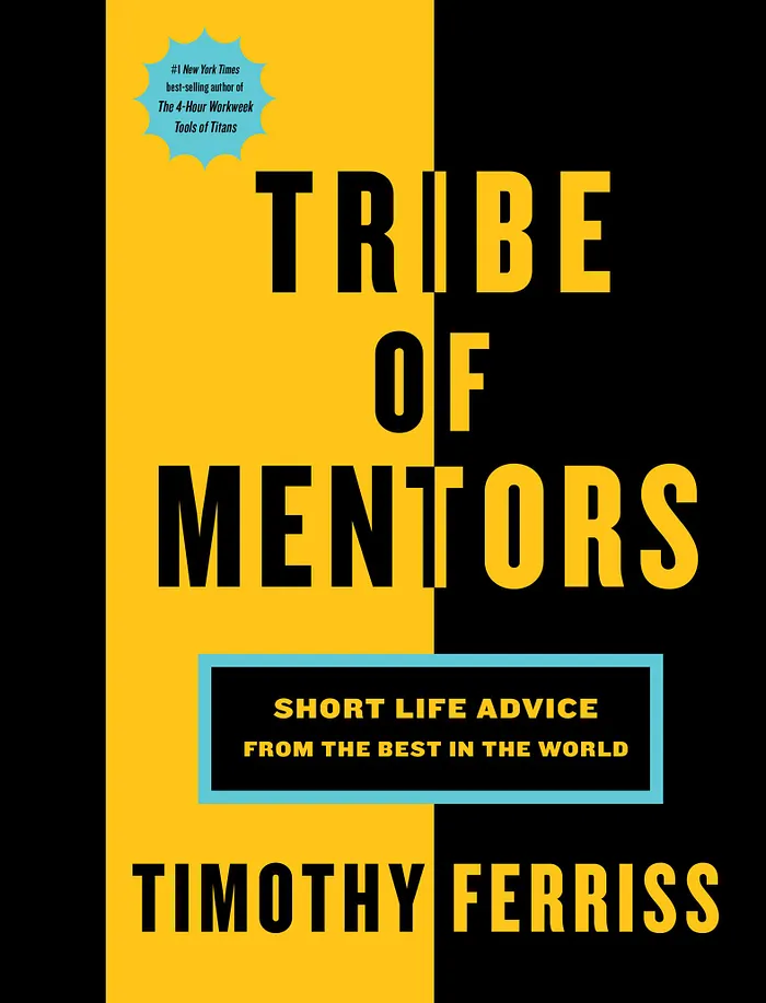Tribe of Mentors book