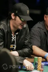 Phil Hellmuth, during Day 1