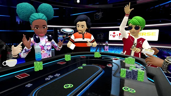 Vegas Infinite poker screenshot