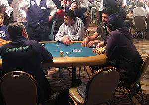 WSOP 2009 reportage : la bulle du Principal explose , un grand moment du poker 110