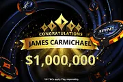 James "James23C" Carmichael Wins $1 Million in $5 partypoker SPINS Tournament