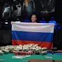 Vitaly Lunkin Shows his Russian pride