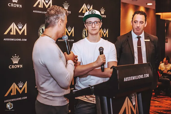 Joe Hachem, Kahle Burns and Joel Williams