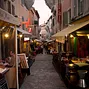Restaurant Row in Cannes
