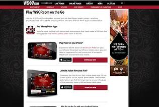 WSOP App Michigan 