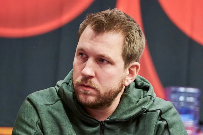 Andrew Hulme in the €1,100 EPT National