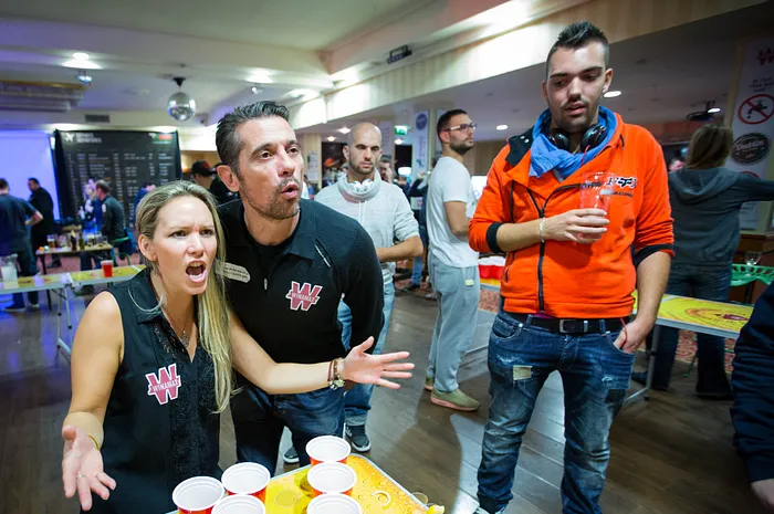 Aurélie Quelain et Kool Shen - Crédit Winamax