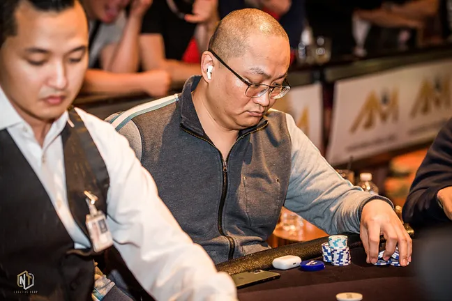 Yong Wang in the A$50,000 Challenge