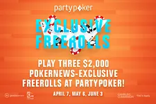 partypoker $2,000 PokerNews Freerolls