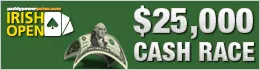 PartyPoker Monthly Million, ,000 Cash Race na PaddyPower e mais… 101