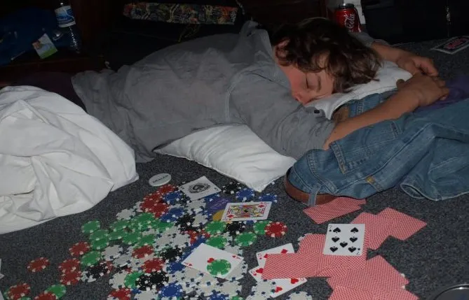 Romain Lewis lorsqu'il était adolescent lors d'un voyage scolaire / DR