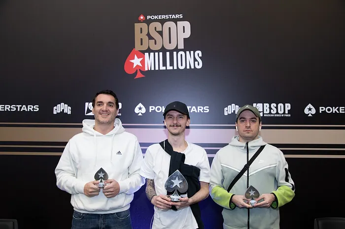 Leonardo Cavarge, Marcos Meirelles e Mateus Pimenta